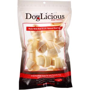 Canine's Choice DogLicious 4 - 5" Natural Bones Dog Treats, 6 count