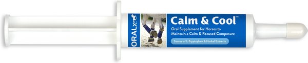 Oralx Calm & Cool Paste Horse Supplement, 1.2-oz syringe slide 1 of 2