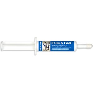 Oralx Calm & Cool Paste Horse Supplement, 1.2-oz syringe