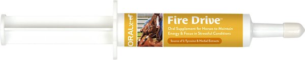 Oralx Fire Drive Nervous System Support Paste Horse Supplement, 1.2-oz syringe slide 1 of 2