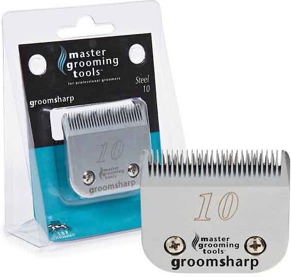 Master Grooming Tools GroomSharp Steel Pet Grooming Blade, Size 10 slide 1 of 1