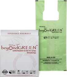 beyondGREEN Plant-Based Cat Litter Waste Bags, 100 count slide 2 of 5