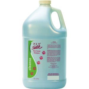 Pet Silk Rainforest Dog & Cat Shampoo, 1-gal bottle