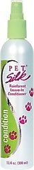 Pet Silk Rainforest Leave-In Dog & Cat Conditioner, 11.6-oz bottle