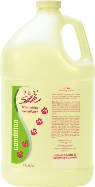 Pet Silk Moisturizing Dog & Cat Conditioner, 1-gal bottle slide 1 of 1