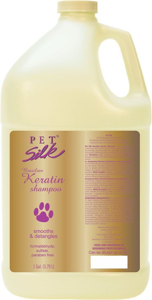 Pet Silk Brazilian Keratin Dog & Cat Shampoo, 1-gal bottle slide 1 of 1