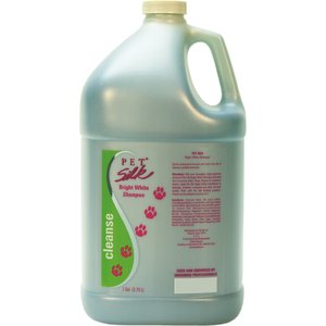 Pet Silk Bright White Dog & Cat Shampoo, 1-gal bottle