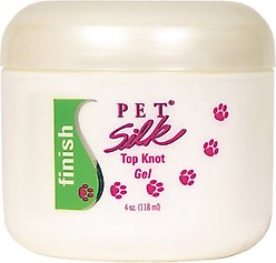 Pet Silk Top Knot Dog & Cat Gel, 4-oz bottle