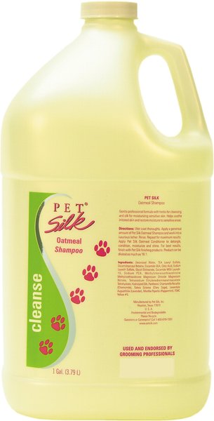 Pet Silk Oatmeal Dog & Cat Shampoo, 1-gal bottle slide 1 of 1