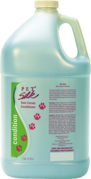 Pet Silk Rainforest Dog & Cat Conditioner, 1-gal bottle slide 1 of 1