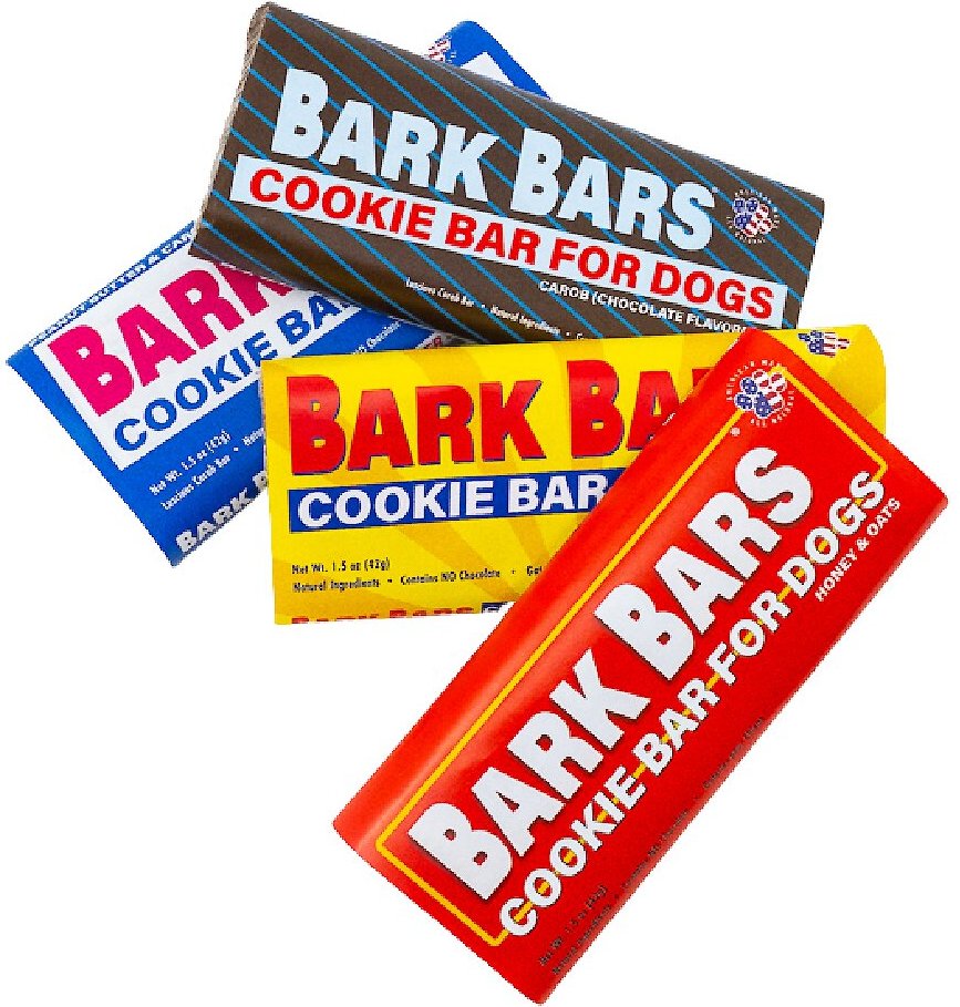 BARK BARS Cookie Bars Variety Pack Dog Treats, 4 count - Chewy.com