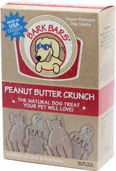 Bark Bars Peanut Butter Crunch Dog Treats, 12-oz box