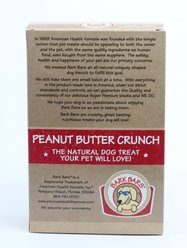 Bark Bars Peanut Butter Crunch Dog Treats, 12-oz box slide 2 of 2