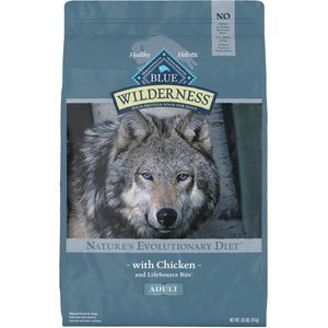Blue Buffalo Wilderness Chicken Recipe Grain-Free Dry Dog Food, 20-lb bag