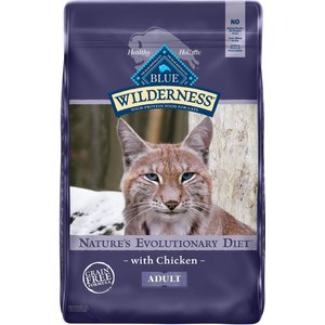 Blue Buffalo Wilderness Chicken Recipe Grain-Free Dry Cat Food, 9.5-lb bag