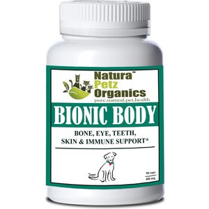 NATURA PETZ ORGANICS Bionic Body Dog Supplement 90 count Chewy