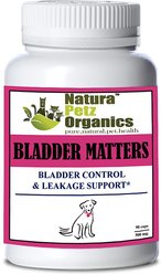 Natura Petz Organics Bladder Matters Dog Supplement, 90 count