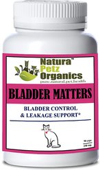 Natura Petz Organics Bladder Matters Cat Supplement, 90 count