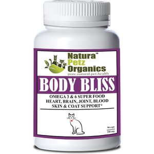 Natura Petz Organics Body Bliss Cat Supplement, 90 count