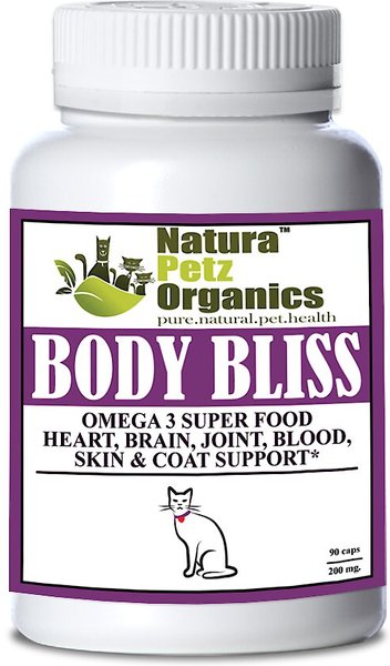 Natura Petz Organics Body Bliss Cat Supplement, 90 count slide 1 of 3