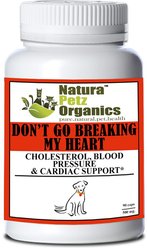 Natura Petz Organics Don’t Go Breaking My Heart Dog Supplement, 90 count