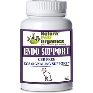 Natura Petz Organics Endo Support Cat Supplement, 90 count