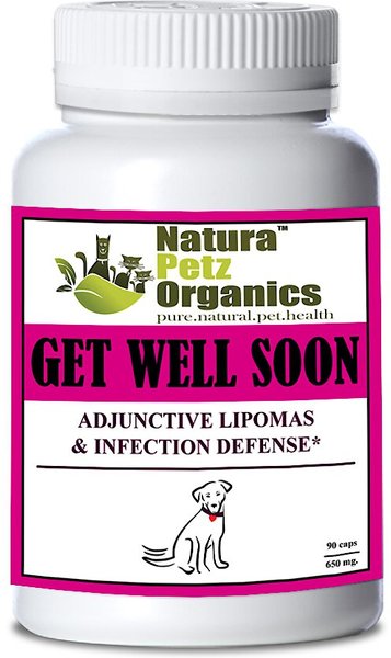 Natura Petz Organics Get Well Soon Dog Supplement, 90 count slide 1 of 3