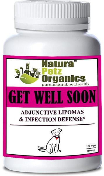 Natura Petz Organics Get Well Soon Dog Supplement, 150 count slide 1 of 3