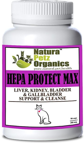 Natura Petz Organics Hepa Protect Max Cat Supplement, 90 count slide 1 of 1