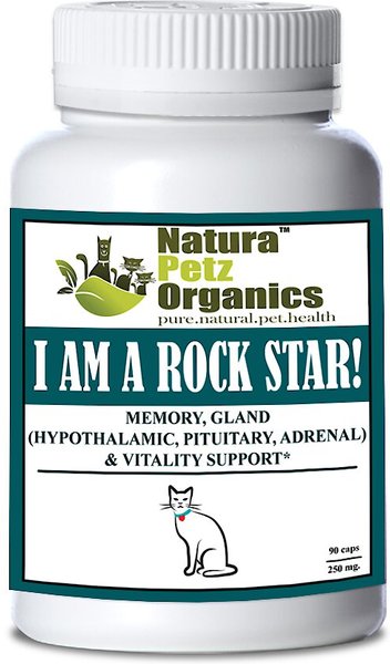 Natura Petz Organics I Am A Rock Star! Cat Supplement, 90 count slide 1 of 2