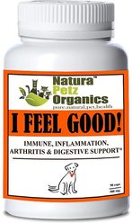 Natura Petz Organics I Feel Good! Dog Supplement, 90 count