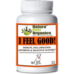 Natura Petz Organics I Feel Good! Dog Supplement, 90 count