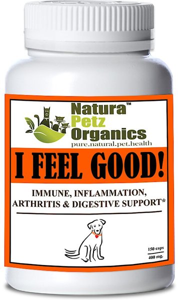 Natura Petz Organics I Feel Good! Dog Supplement, 150 count slide 1 of 2