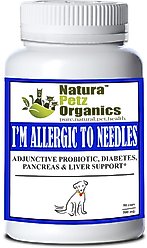 Natura Petz Organics I'm Allergic To Needles Dog Supplement, 90 count