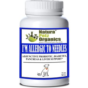 Natura Petz Organics I'm Allergic To Needles Dog Supplement, 90 count