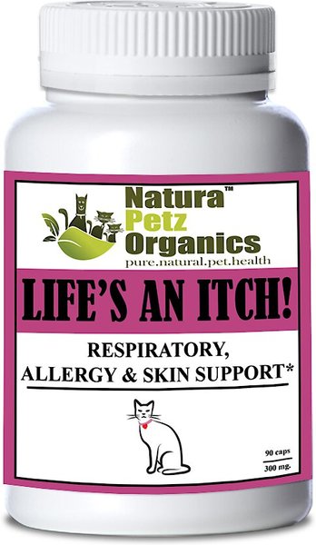 Natura Petz Organics Life's An Itch! Cat Supplement, 90 count slide 1 of 3