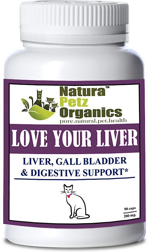 Natura Petz Organics Love Your Liver Cat Supplement, 90 count