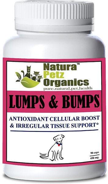 Natura Petz Organics Lumps & Bumps Capsules Dog Supplement, 90 count slide 1 of 3