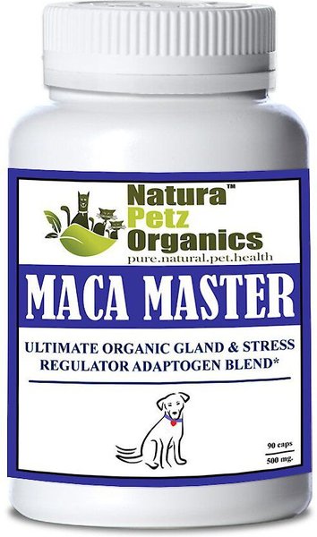 Natura Petz Organics Maca Master Dog Supplement, 90 count slide 1 of 3