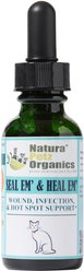 Natura Petz Organics Seal Em & Heal Em Homeopathic Medicine for Wounds for Cats, 1-oz bottle