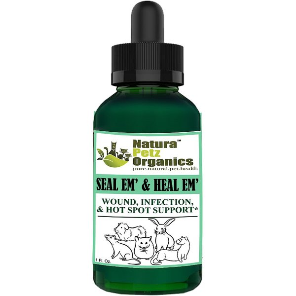 Natura Petz Organics Seal Em' & Heal Em' Powder Small Animal Supplement