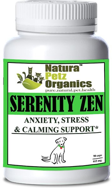 NATURA PETZ ORGANICS Serenity Zen Dog Supplement, 90 count 