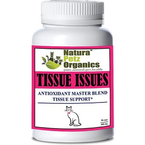 Natura Petz Organics Tissue Issues Cat Supplement, 90 count