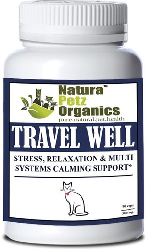 Natura Petz Organics Travel Well Cat Supplement, 90 count