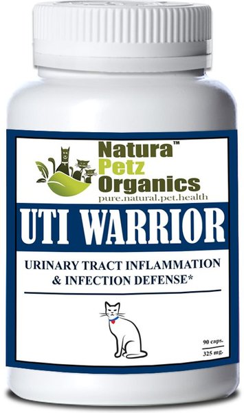Natura Petz Organics UTI Warrior Cat Supplement, 90 count slide 1 of 3