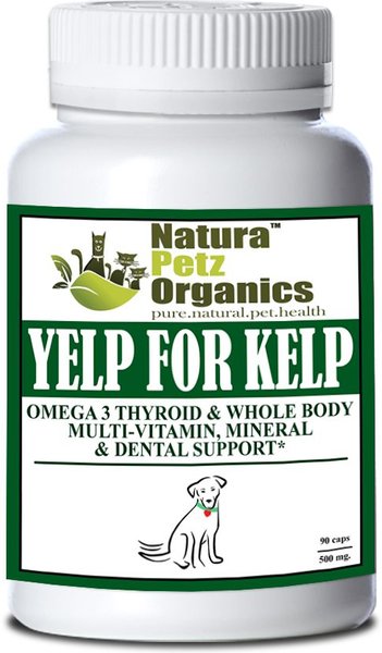 Natura Petz Organics Yelp For Kelp Dog Supplement, 90 count slide 1 of 3