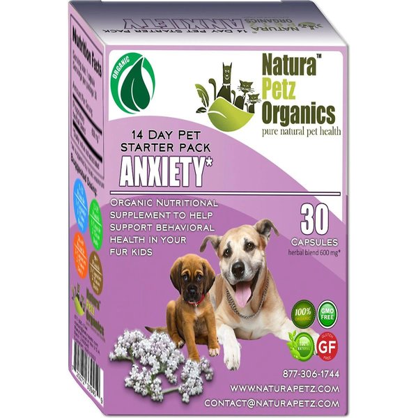 Chew Heal Anxiety And Stress Dog Supplement 1 Pack 60 Count