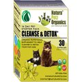 Natura Petz Organics Cleanse & Detox Starter Pack Cat Supplement, 30 count