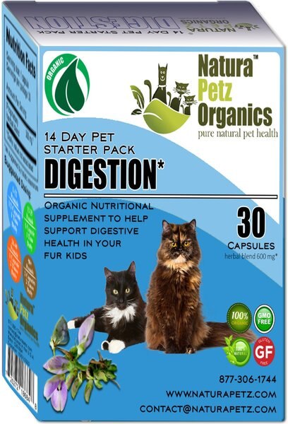 Natura Petz Organics Anxiety Starter Pack Dog Supplement, 30 count