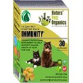 Natura Petz Organics Immunity Starter Pack Cat Supplement, 30 count